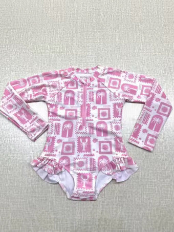 Tropical Pink swimsuit